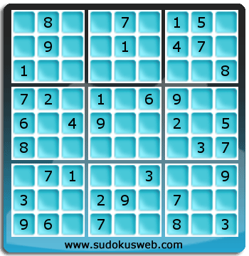 Sudoku de Niveau Facile