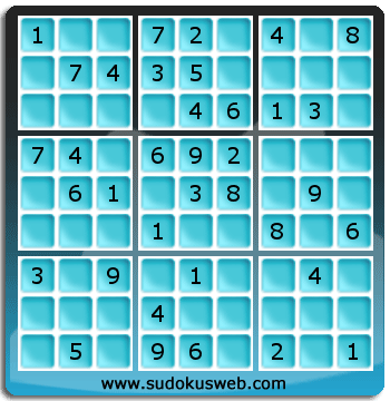 Sudoku von einfacher höhe