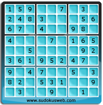 Sudoku von sehr einfacher höhe