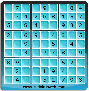 Sudoku de Niveau Très Facile