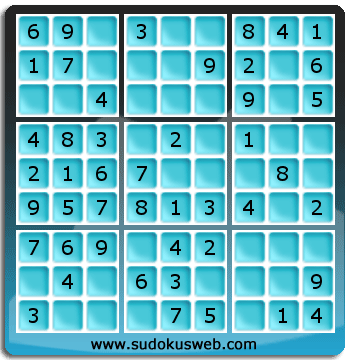 Sudoku de Niveau Très Facile