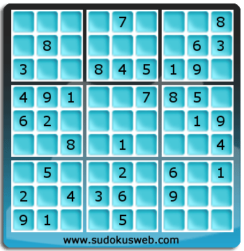 Sudoku de Niveau Facile Sudoku de Niveau Facile