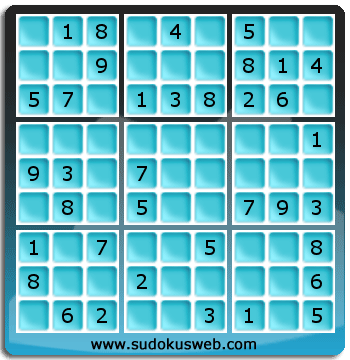 Sudoku von einfacher höhe