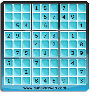 Sudoku von einfacher höhe