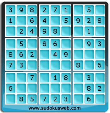 Sudoku von sehr einfacher höhe