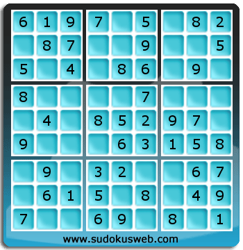 Sudoku von sehr einfacher höhe