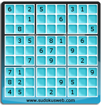 Sudoku von mittelmässiger höhe