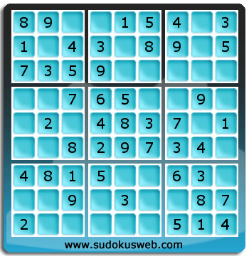 Nivel Muito Facil de Sudoku