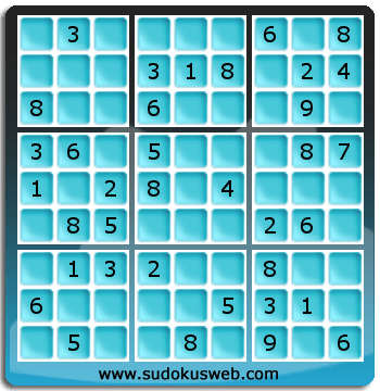 Sudoku von einfacher höhe