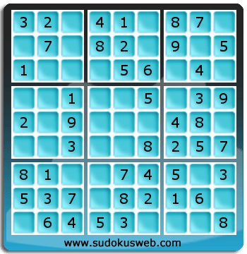 Nivel Muito Facil de Sudoku