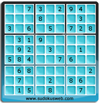 Sudoku von einfacher höhe Sudoku von einfacher höhe