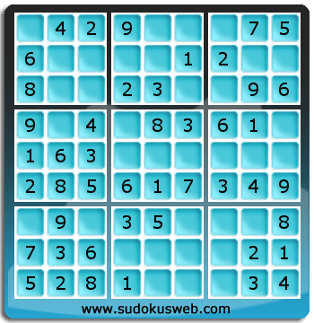 Sudoku von sehr einfacher höhe