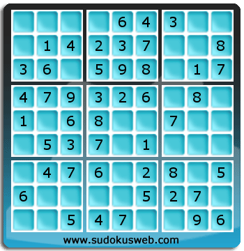 Sudoku von sehr einfacher höhe