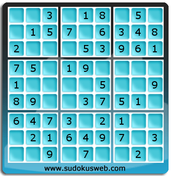 Sudoku de Niveau Très Facile Sudoku de Niveau Très Facile