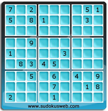 Sudoku von Fachmännischer höhe