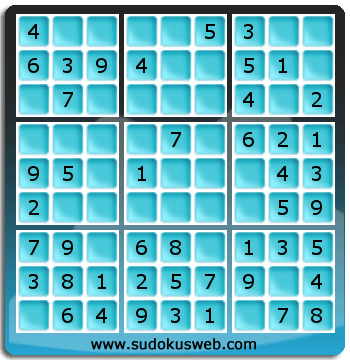 Sudoku de Niveau Très Facile