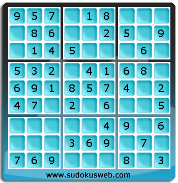 Sudoku de Niveau Très Facile