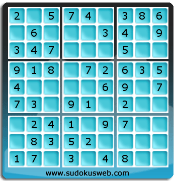 Sudoku de Nivel Muy Fácil