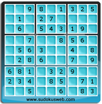 Sudoku von sehr einfacher höhe