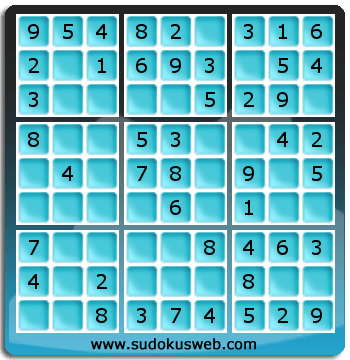 Sudoku von sehr einfacher höhe