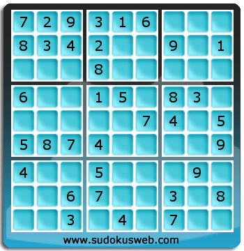 Sudoku von einfacher höhe