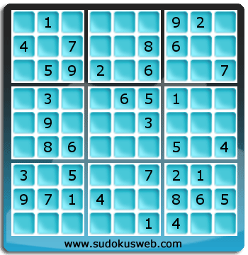 Sudoku von einfacher höhe