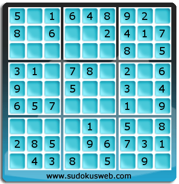 Sudoku de Niveau Très Facile