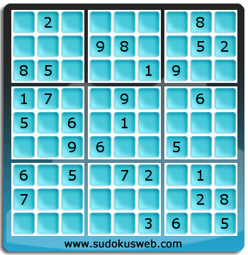 Sudoku von mittelmässiger höhe