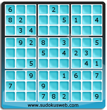 Sudoku von mittelmässiger höhe