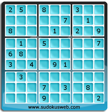 Sudoku von Fachmännischer höhe