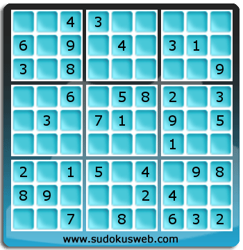 Sudoku de Niveau Facile