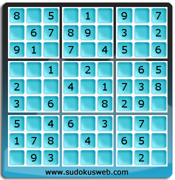 Sudoku de Nivel Muy Fácil