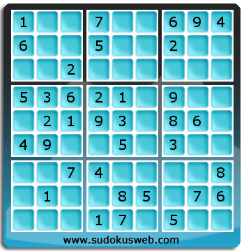 Sudoku von einfacher höhe