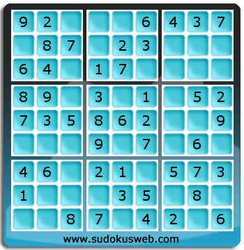 Sudoku de Niveau Très Facile