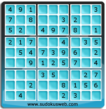 Sudoku de Nivel Muy Fácil