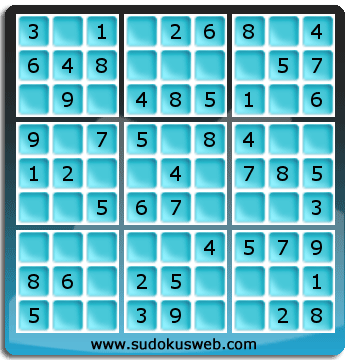 Sudoku de Niveau Très Facile Sudoku de Niveau Très Facile