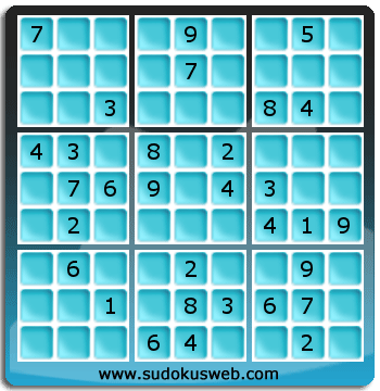 Sudoku von mittelmässiger höhe