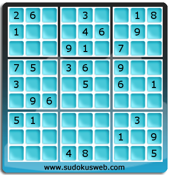 Sudoku von mittelmässiger höhe