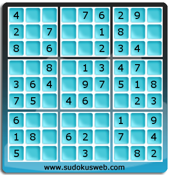 Sudoku von sehr einfacher höhe