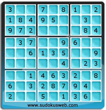 Sudoku de Nivell Molt Fàcil