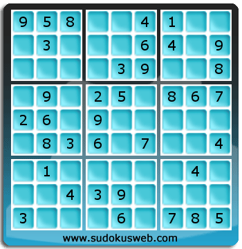 Sudoku von einfacher höhe