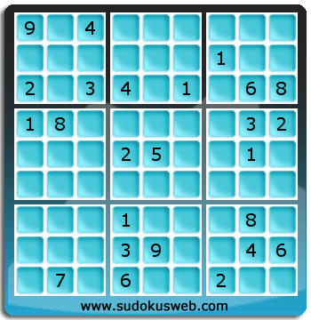 Sudoku von Fachmännischer höhe