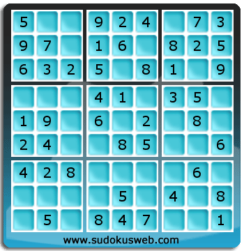 Sudoku von sehr einfacher höhe