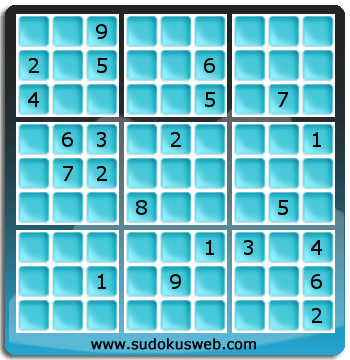 Sudoku von Fachmännischer höhe