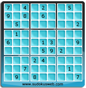 Sudoku von Fachmännischer höhe