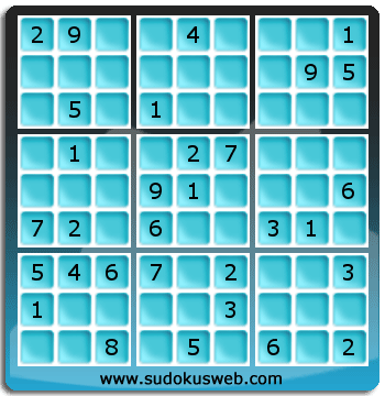 Sudoku von mittelmässiger höhe