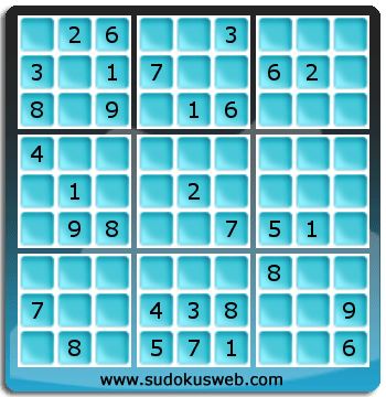 Sudoku von mittelmässiger höhe