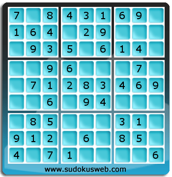 Sudoku von sehr einfacher höhe