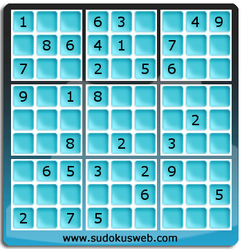 Sudoku von mittelmässiger höhe