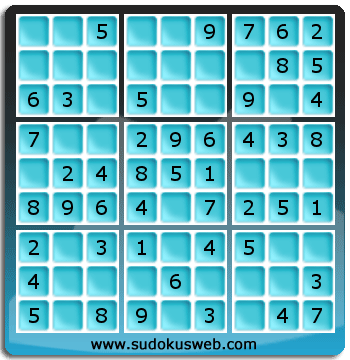 Nivel Muito Facil de Sudoku